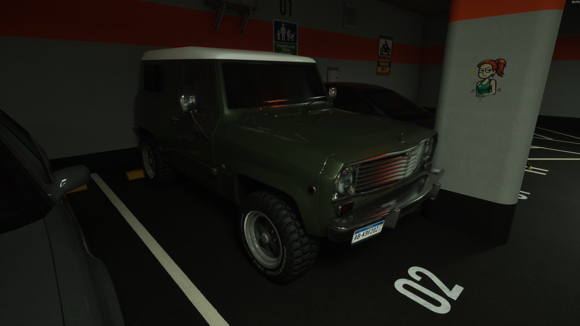 Car paint job — Normal