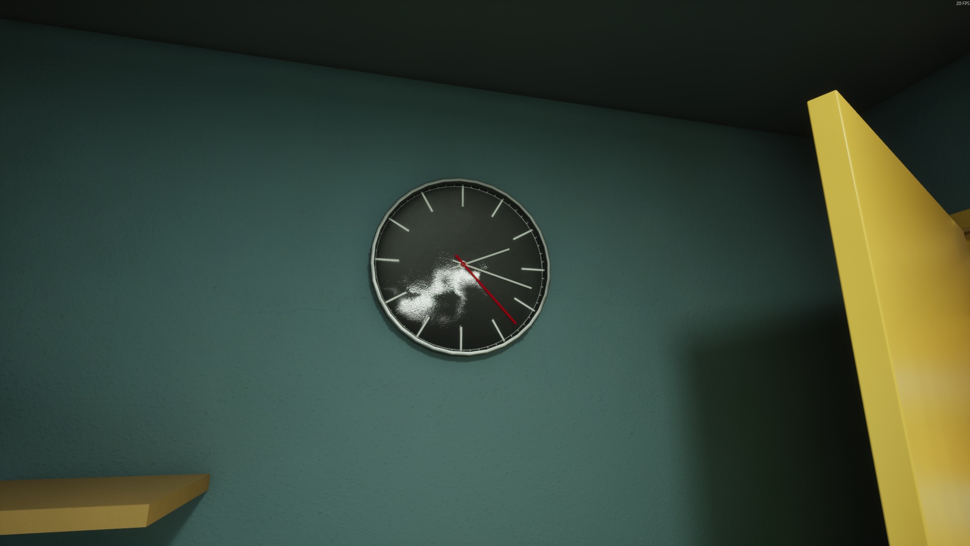 Clock running backwards — Anomaly