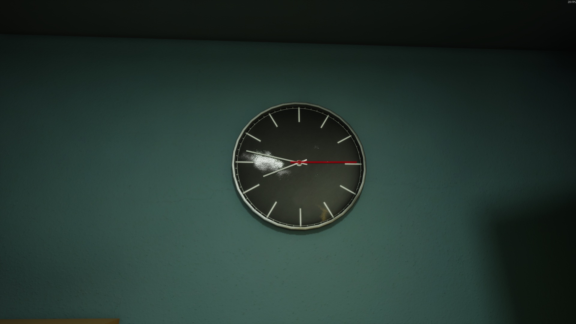 Different time on the clock — Anomaly