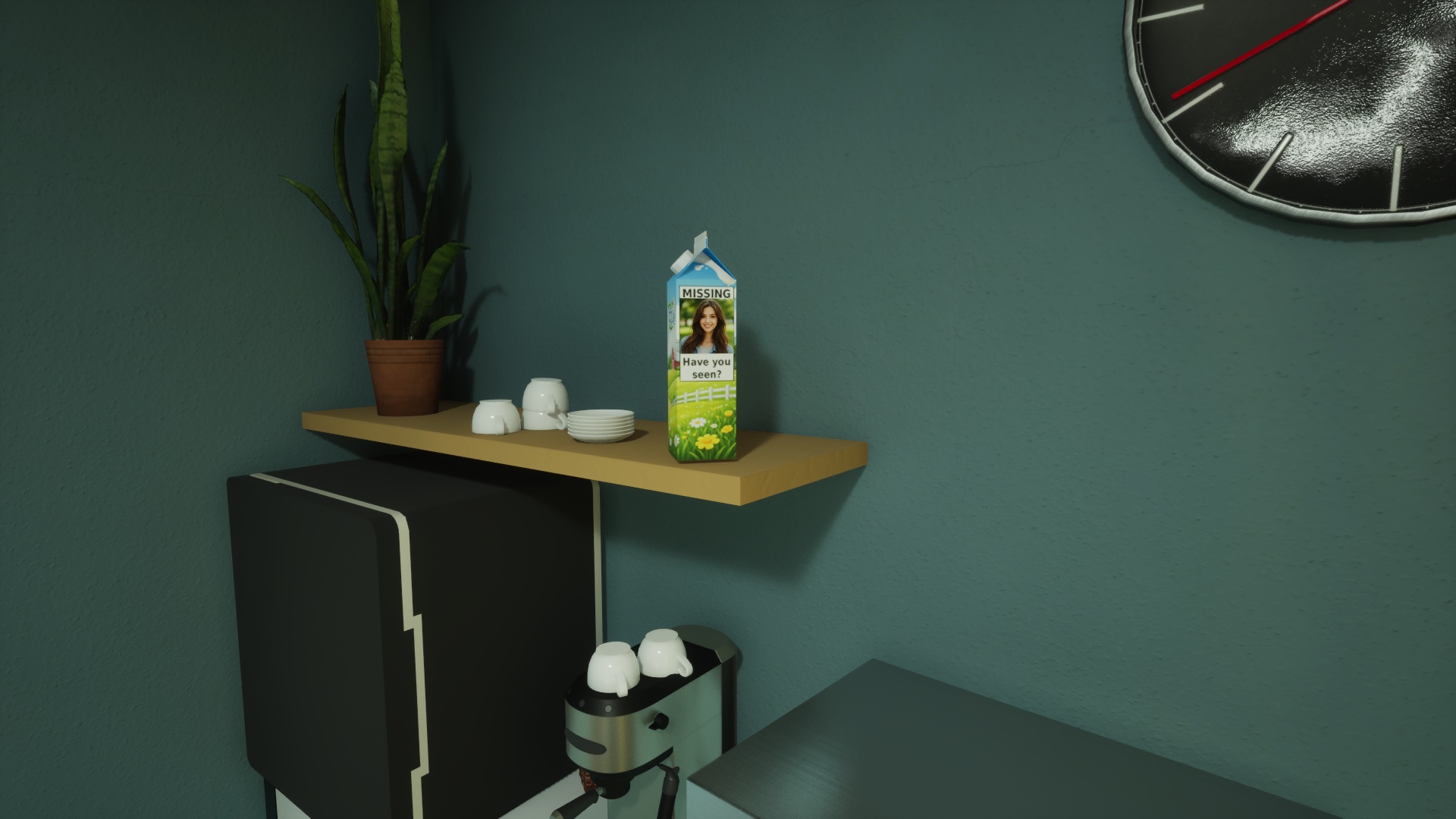 Milk for the coffee — Anomaly