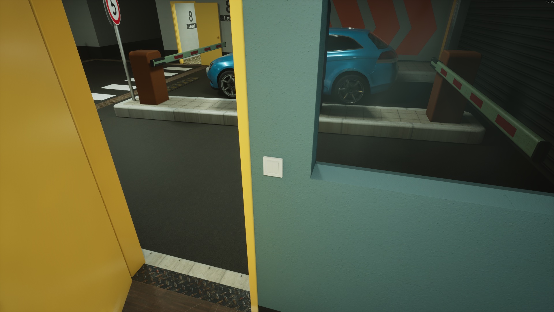Missing light switch — Normal