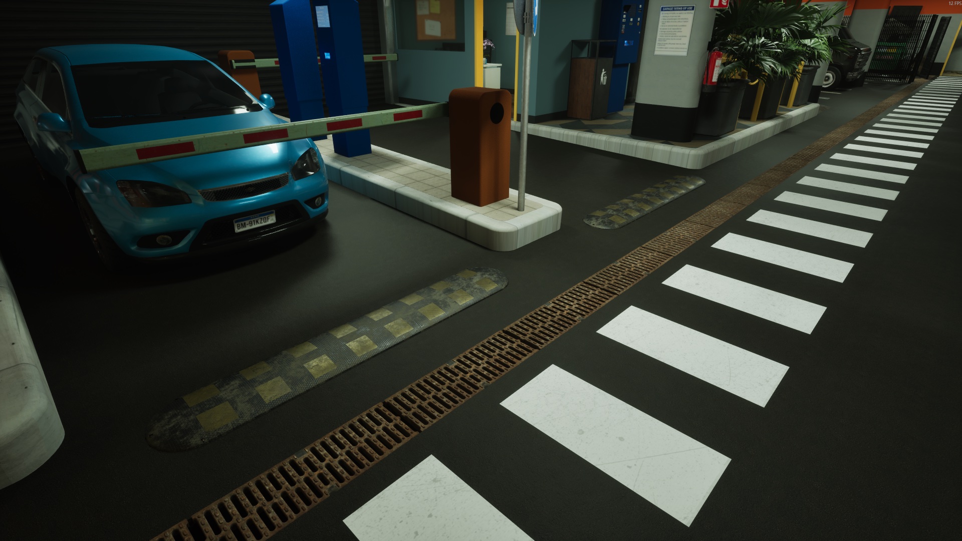 Missing speed bumper — Normal