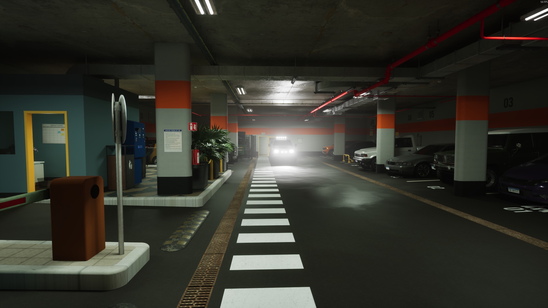 Offroad truck in the garage — Anomaly
