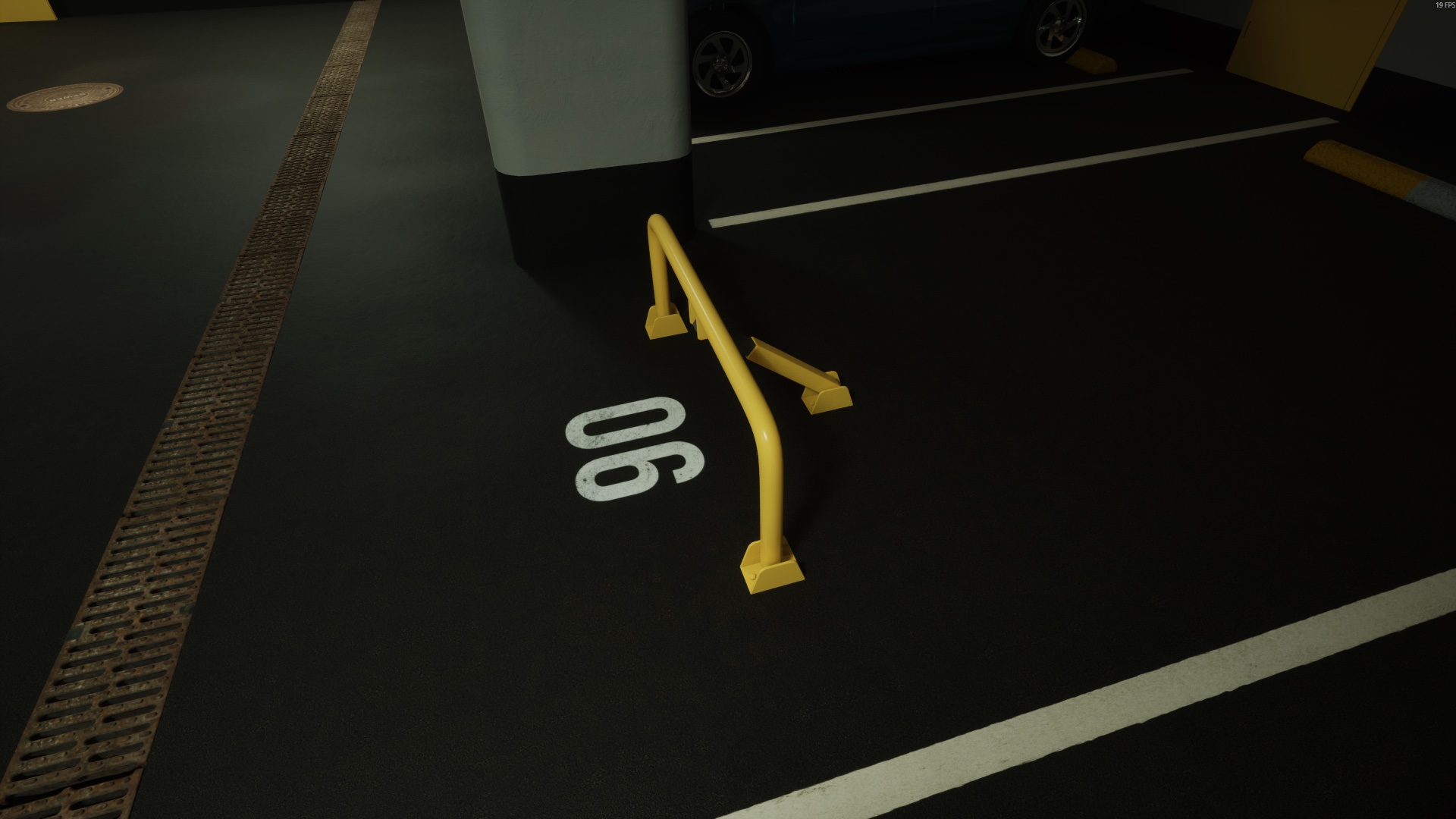 Opened parking lock — Normal