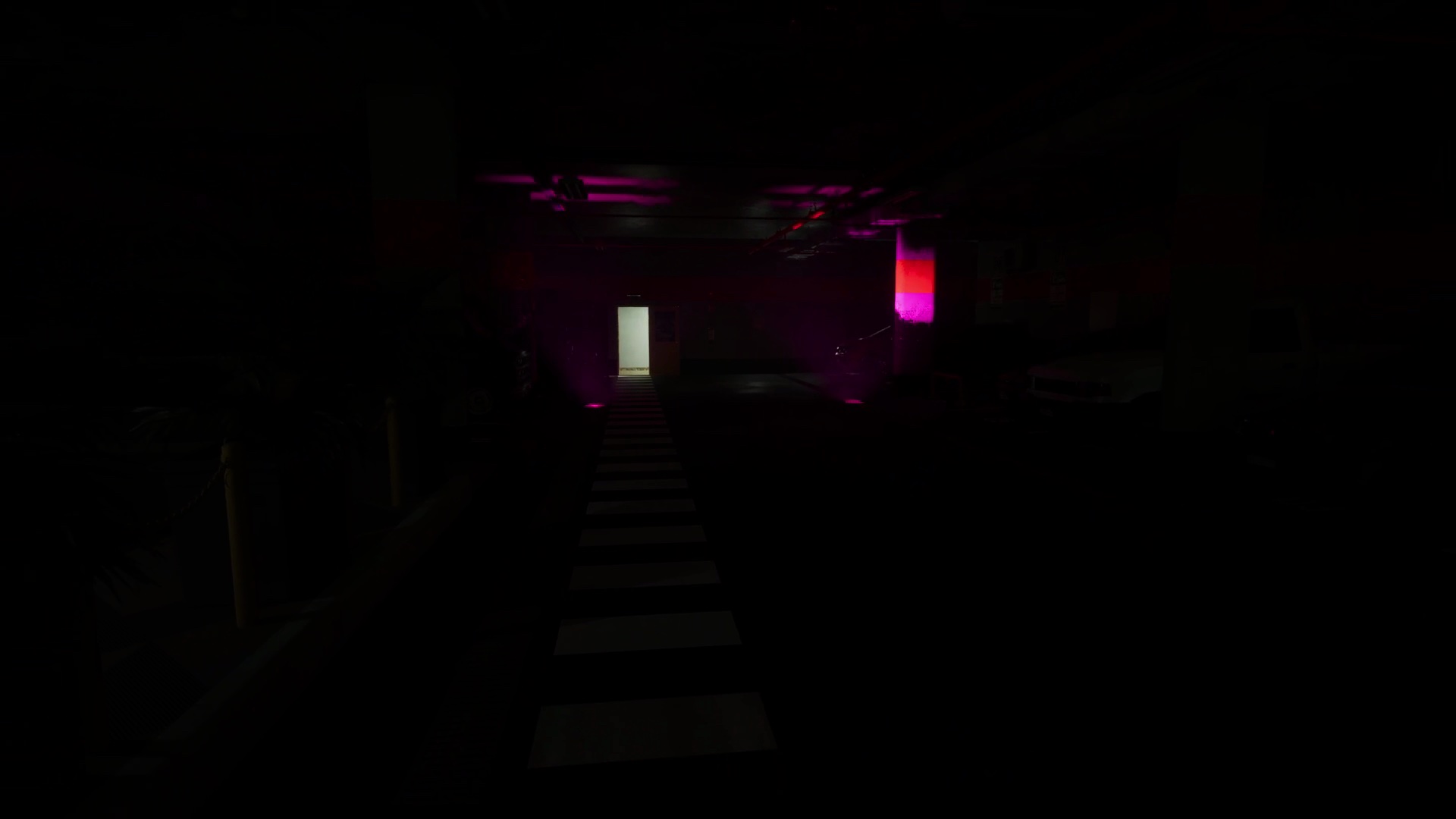 Purple light in the drains — Anomaly