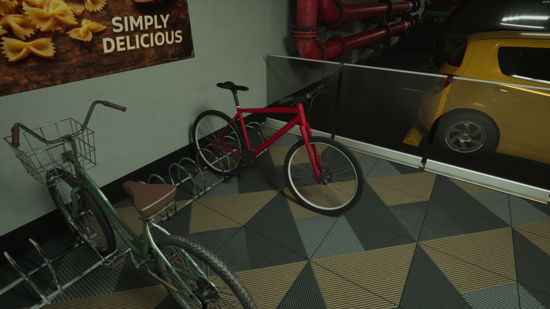 Rotated mountain bike — Anomaly