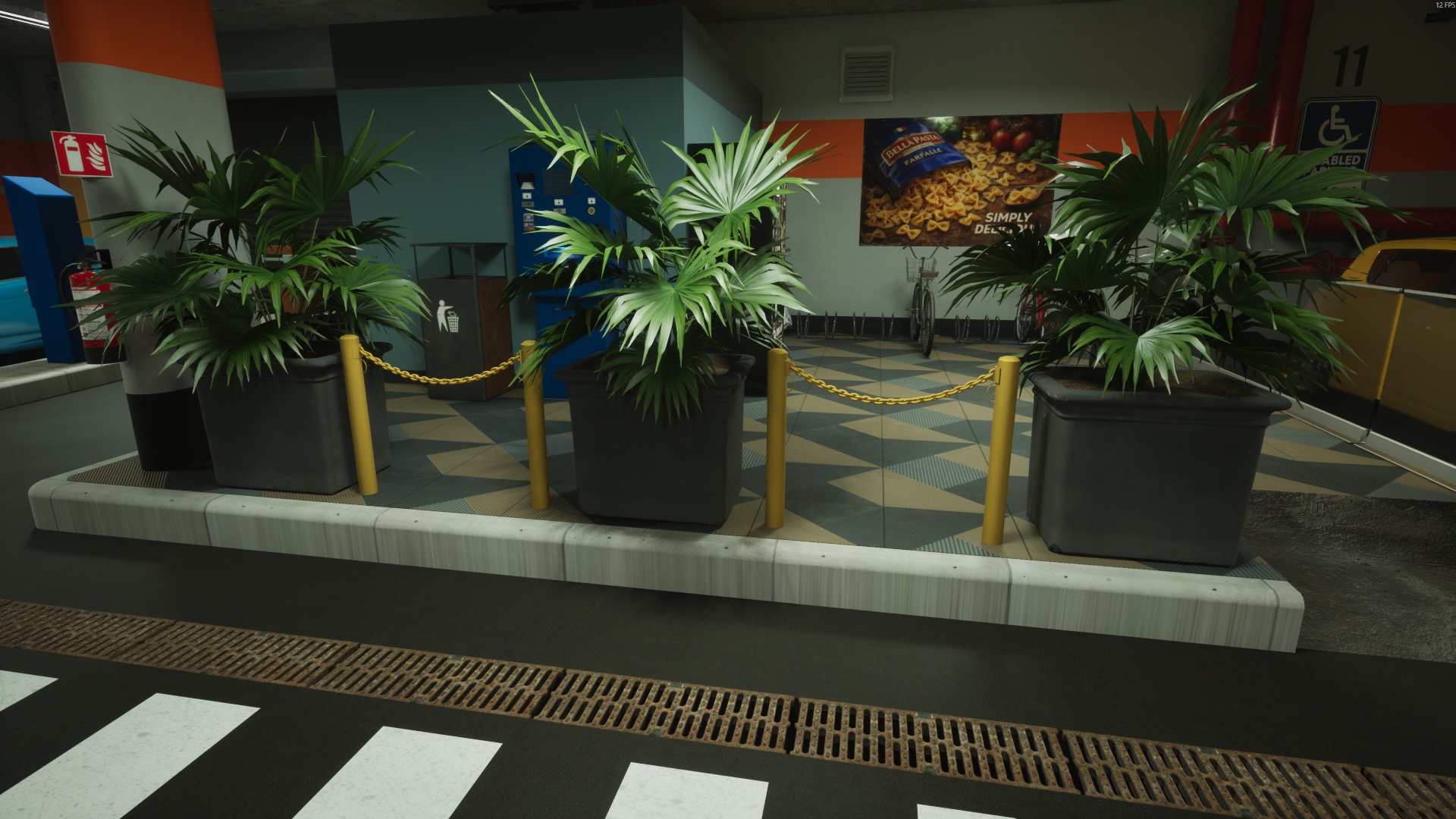 Shorter bollards — Normal