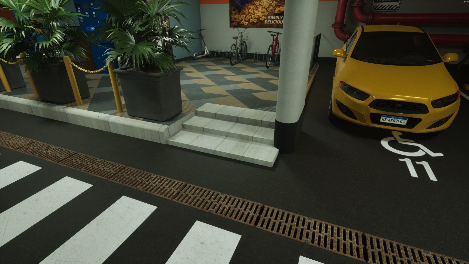 Stairs at the bike area — Anomaly