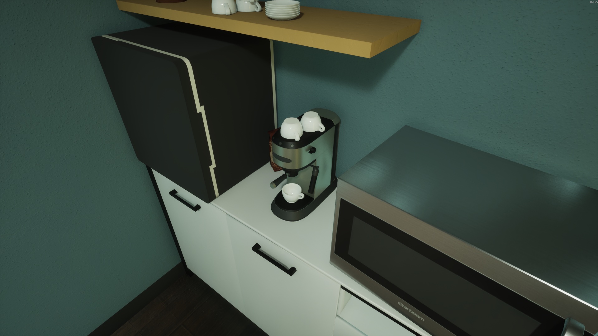 Steaming hot coffee — Normal