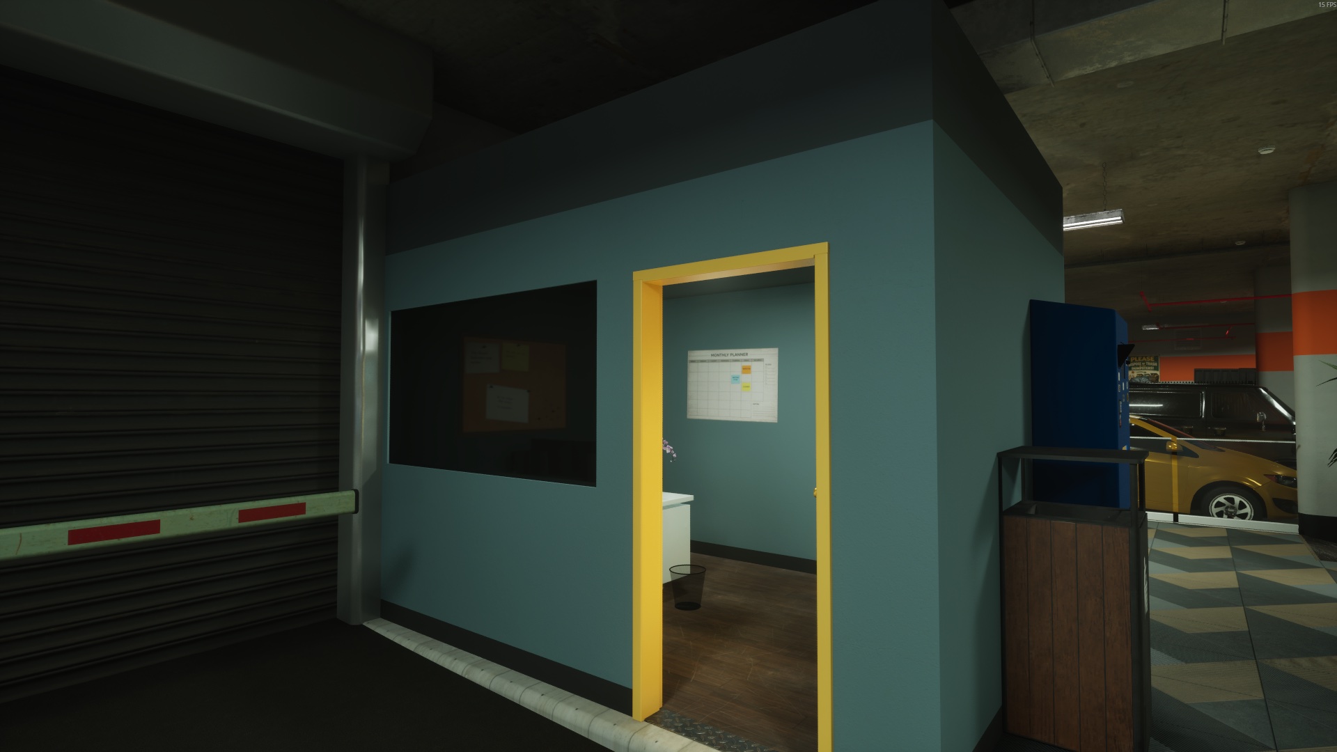 Tinted office window — Anomaly