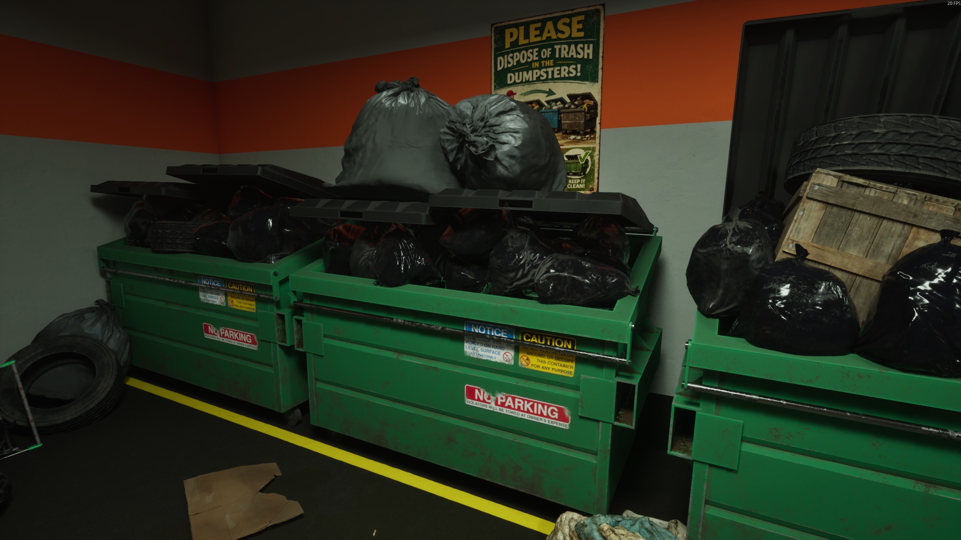 Trashed mannequin — Normal