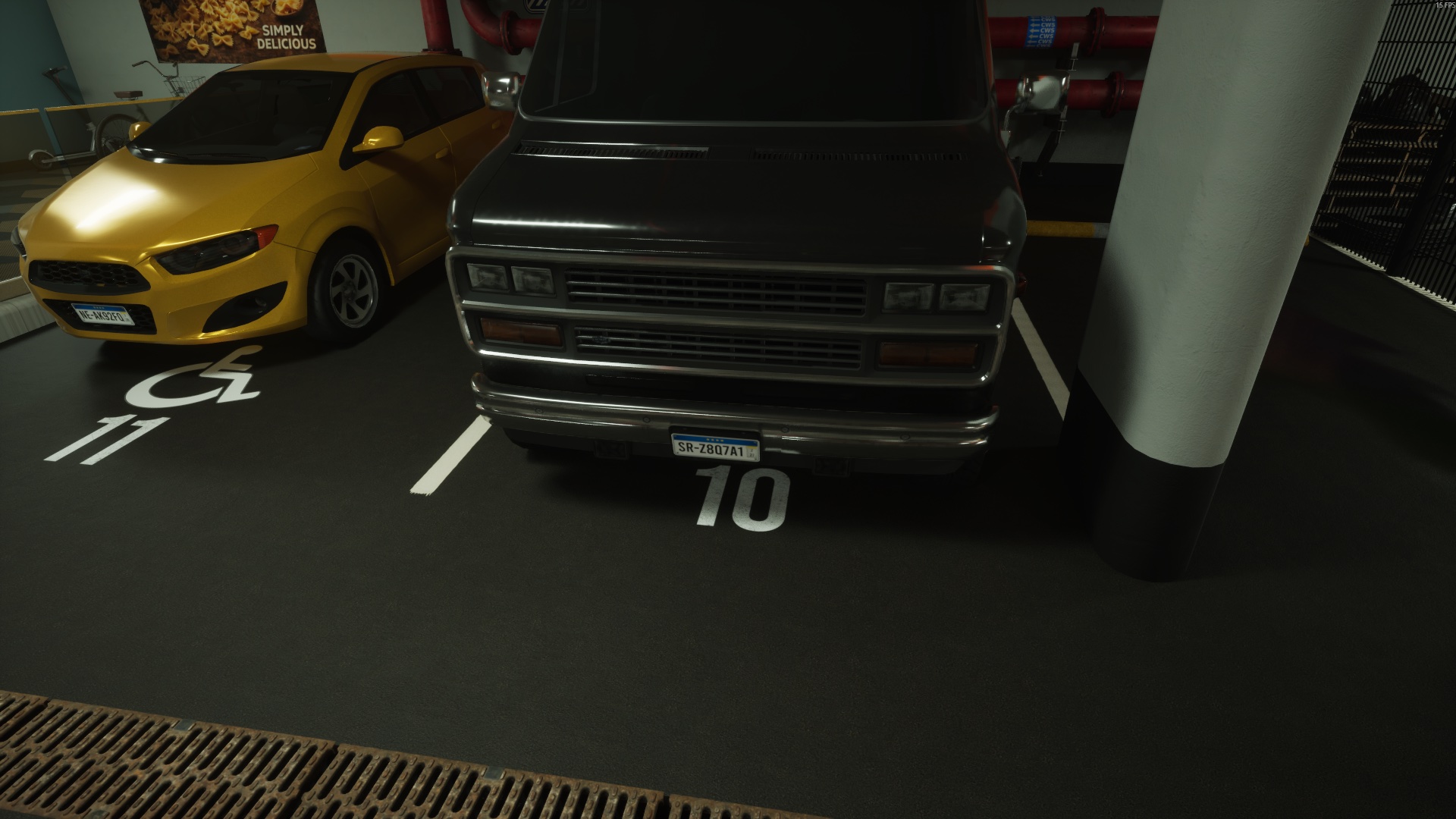 TRN-BCK license plate — Normal